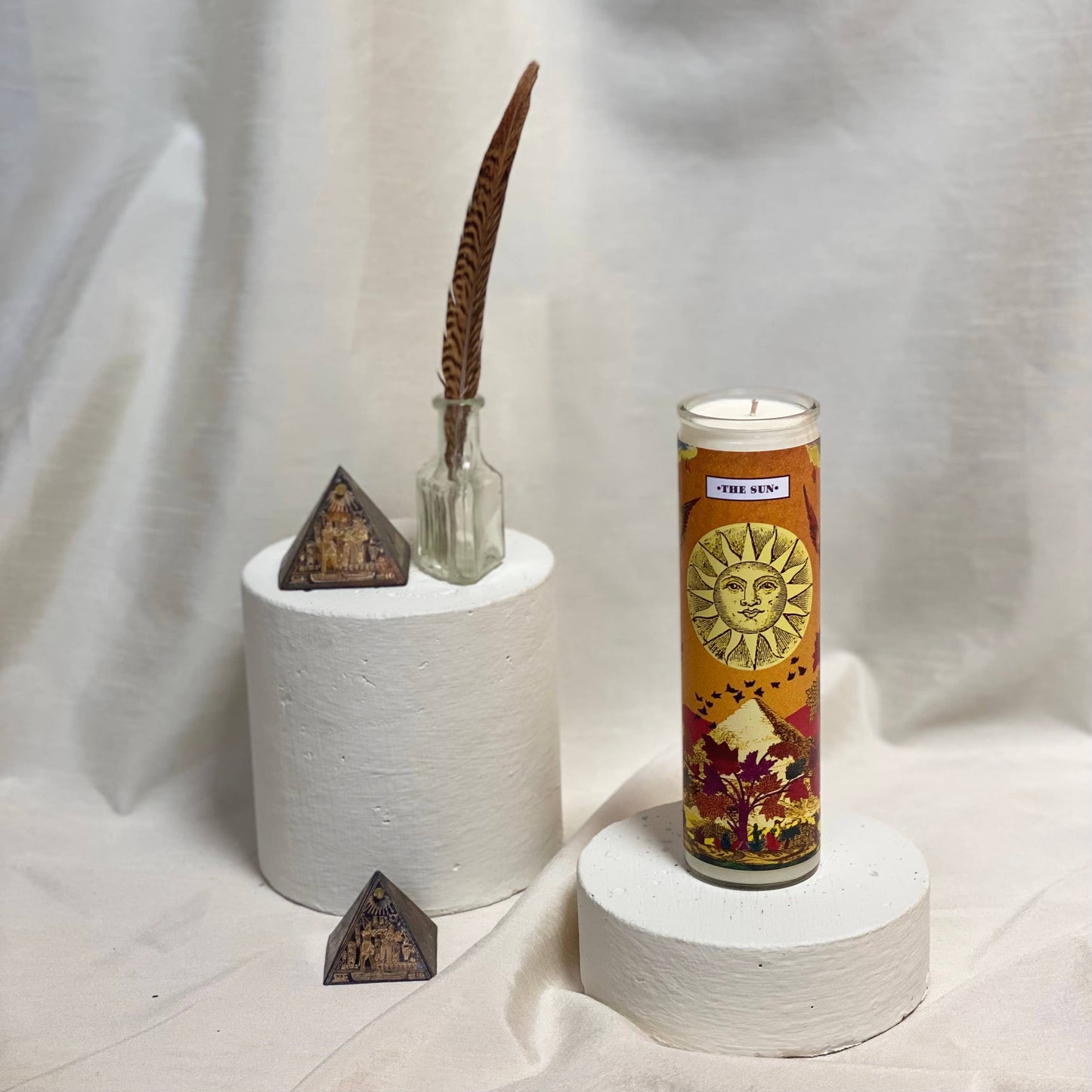 The Sun Ritual Altar Candle
