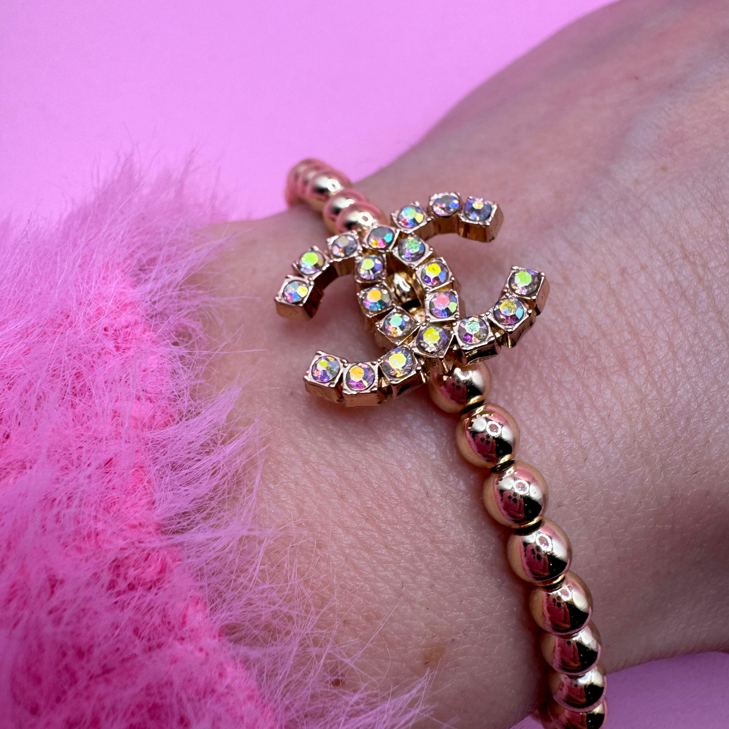 Vintage Redesigned Bracelets: Chanel Sparkle