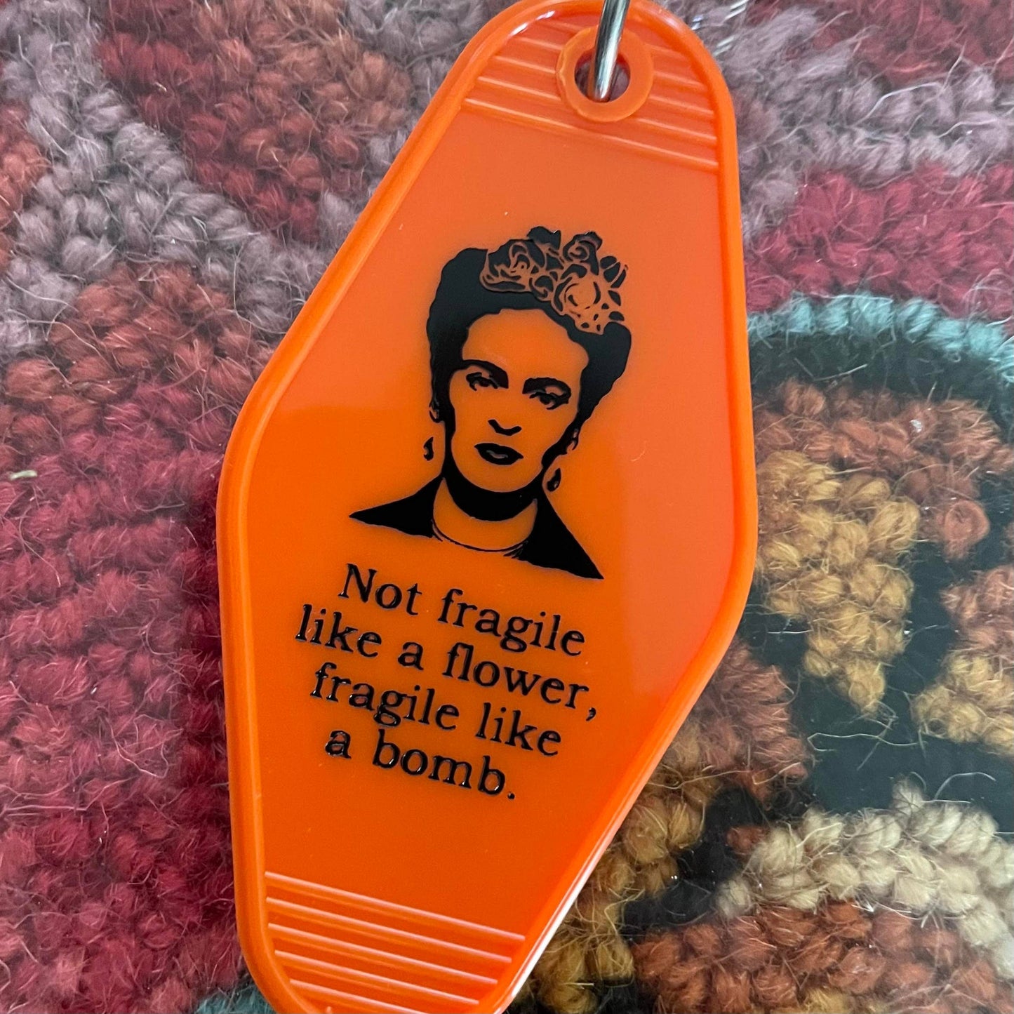Motel Key Fob: Frida Kahlo