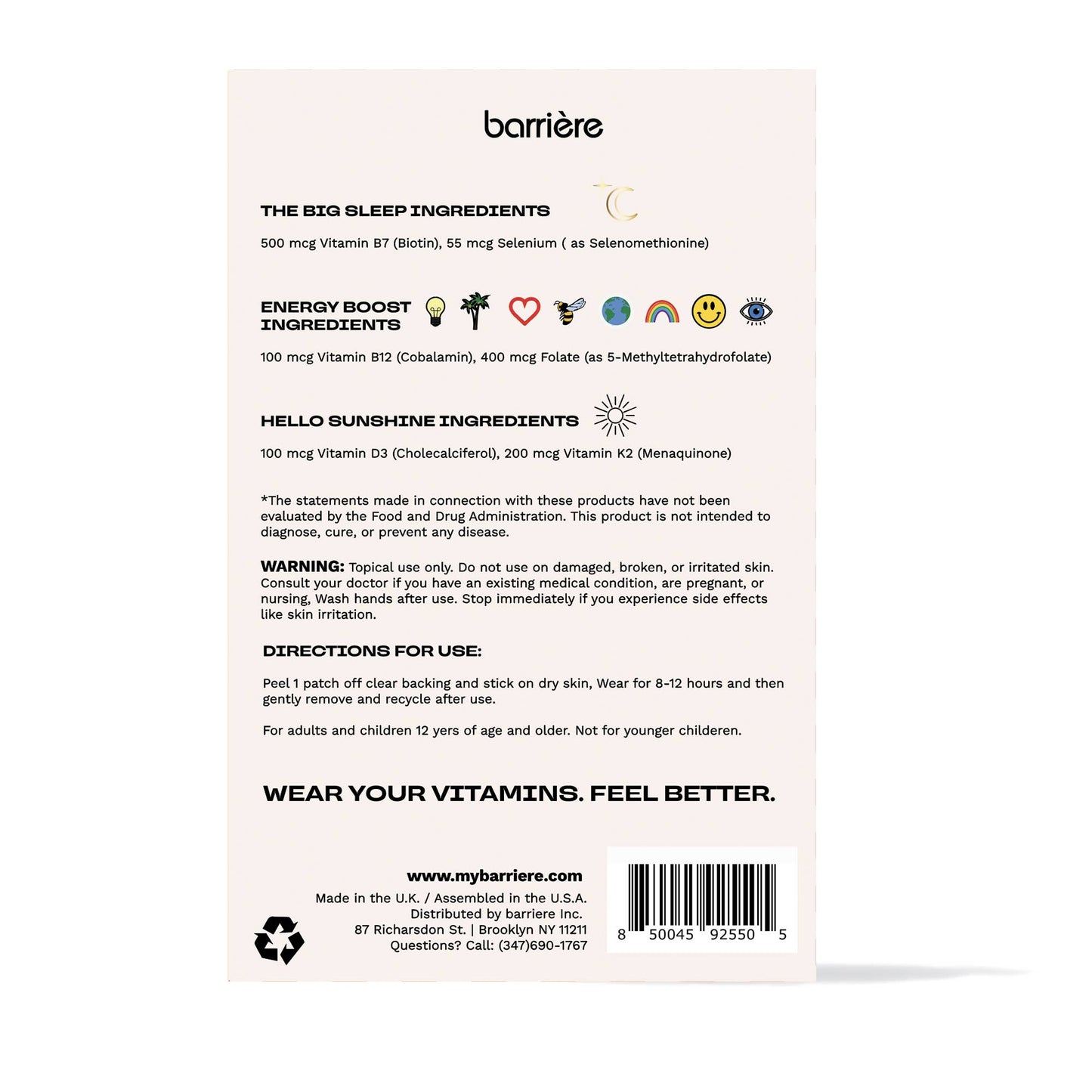 CAMP BE WELL Wellness Survival Kit