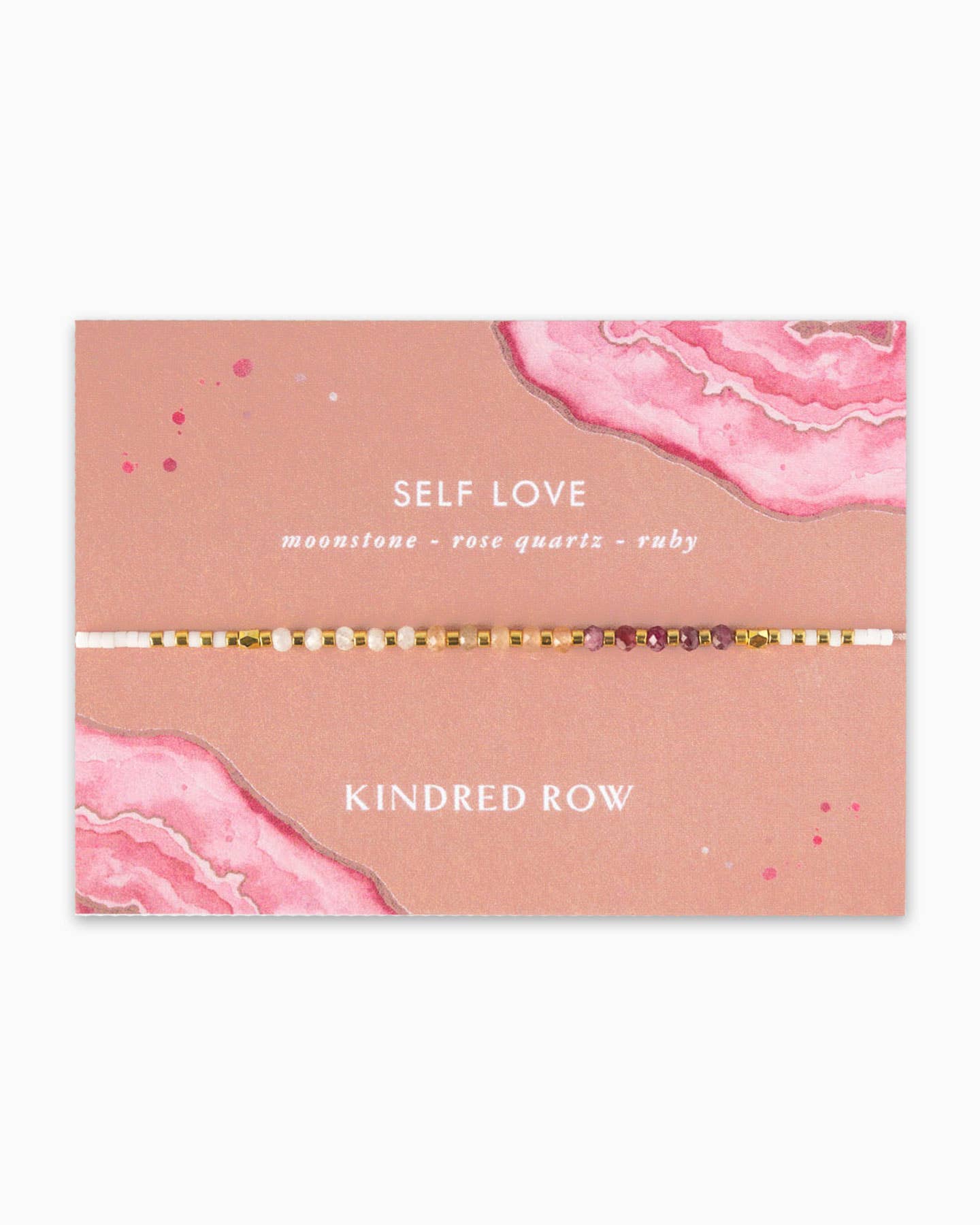 Self Love Healing Gemstone Stacking Bracelet
