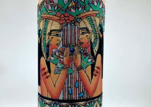 Egyptian Sisters Intention Candle