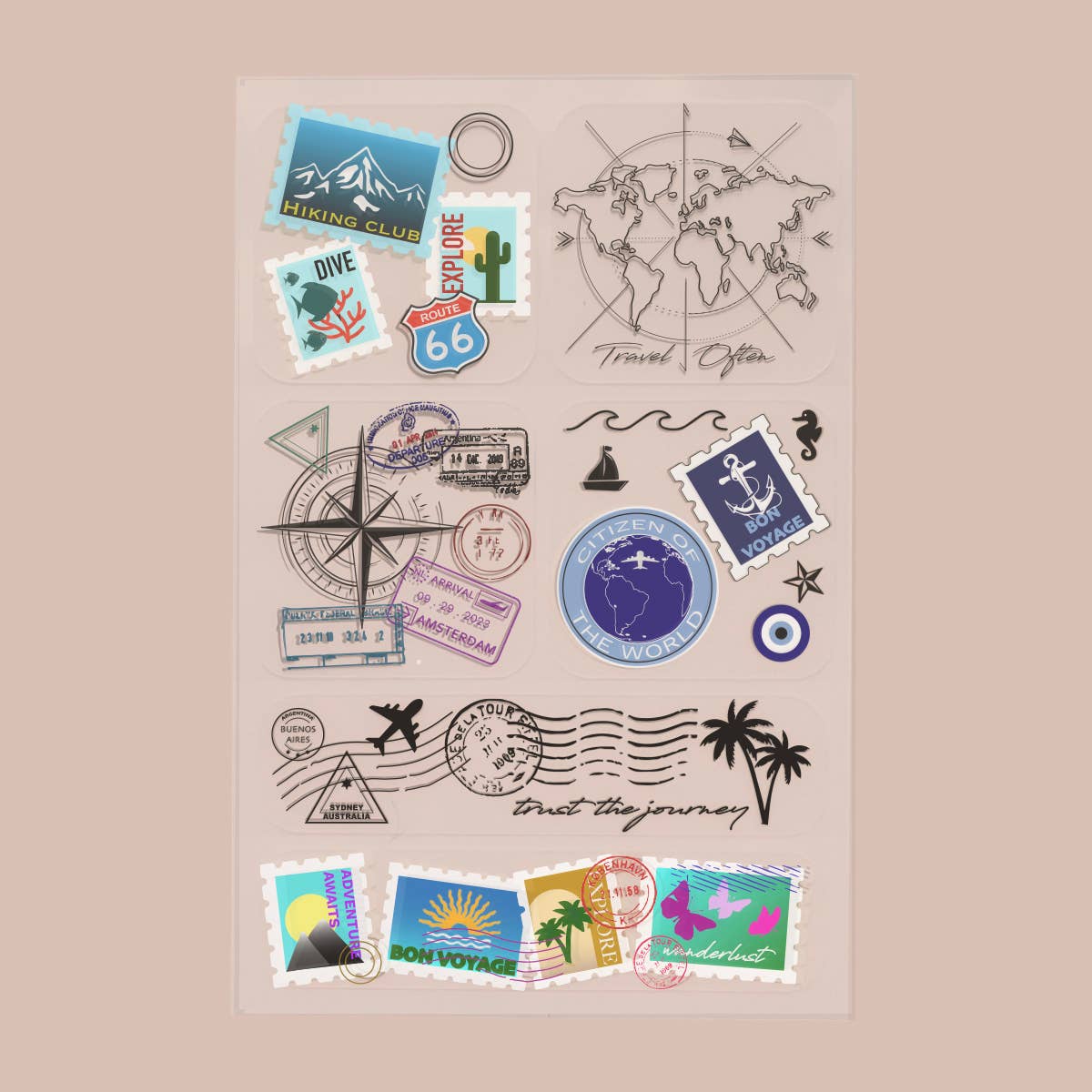 Travel Well Vitamin Patch 6pk