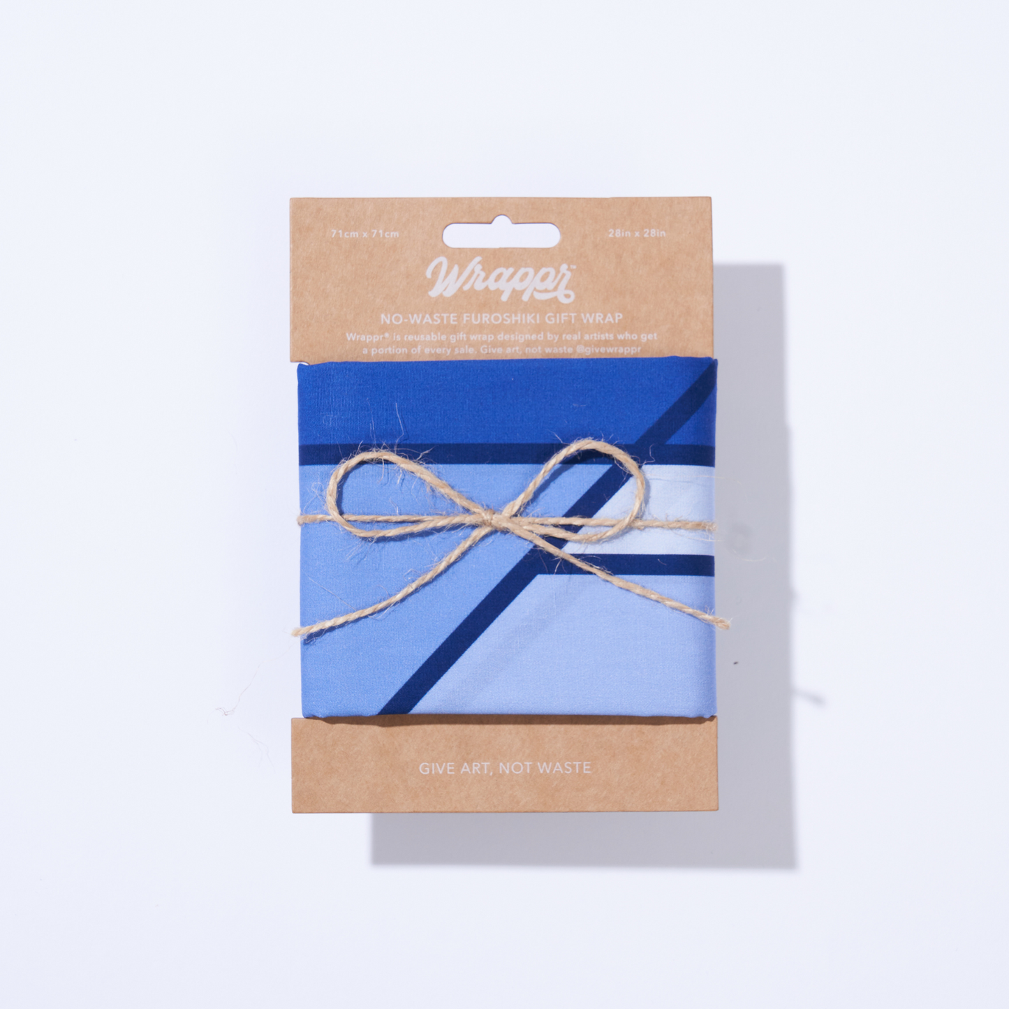 Serene | Small Organic Cotton Furoshiki Gift Wrap