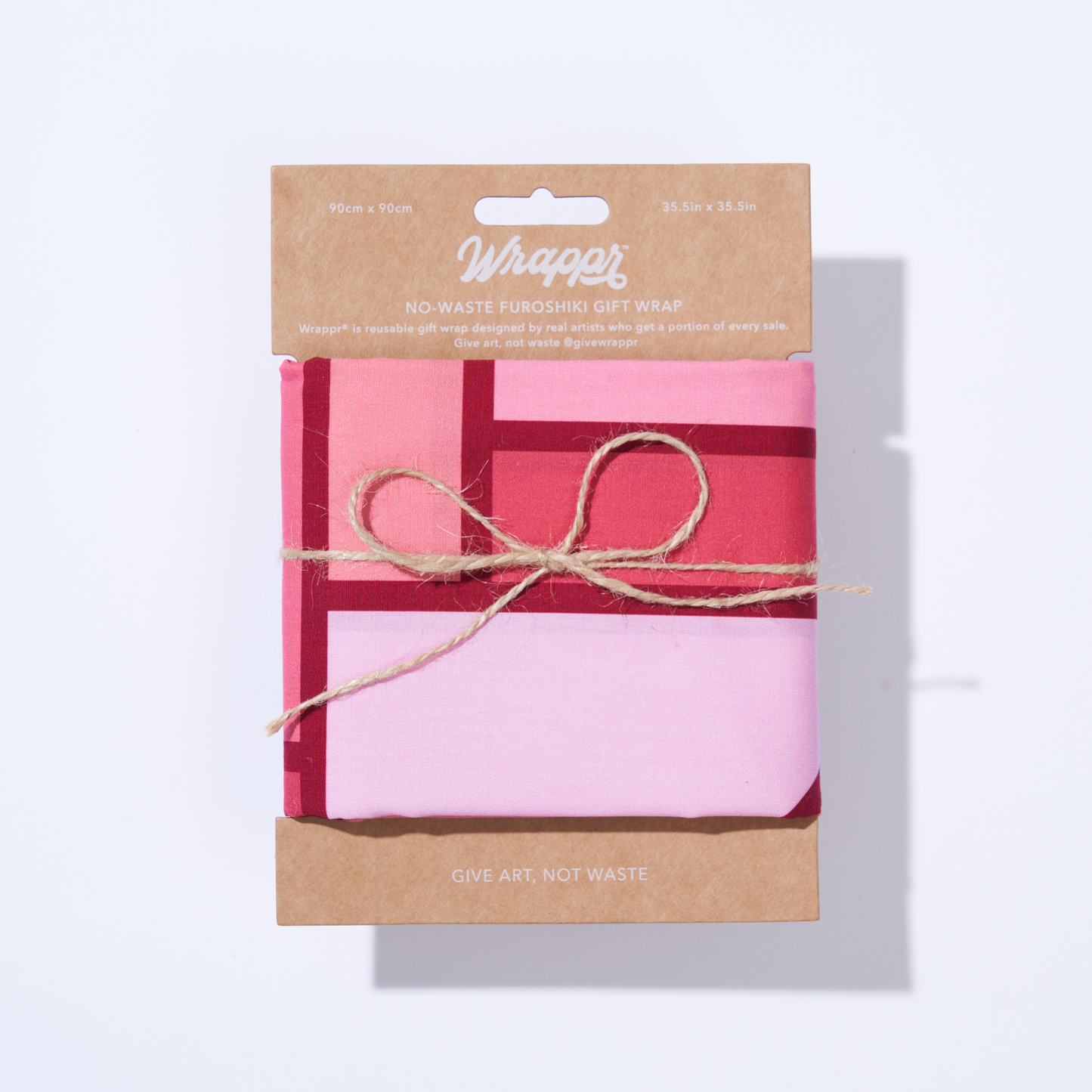 Blush | Large Organic Cotton Furoshiki Gift Wrap