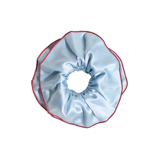 "Maxi Flower" Double-Layer Oversized Silk Scrunchie