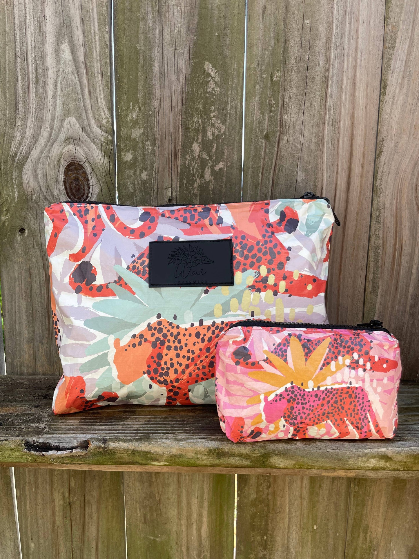 Wai Elements Wet Bag: Tiger Palms Midi Bag