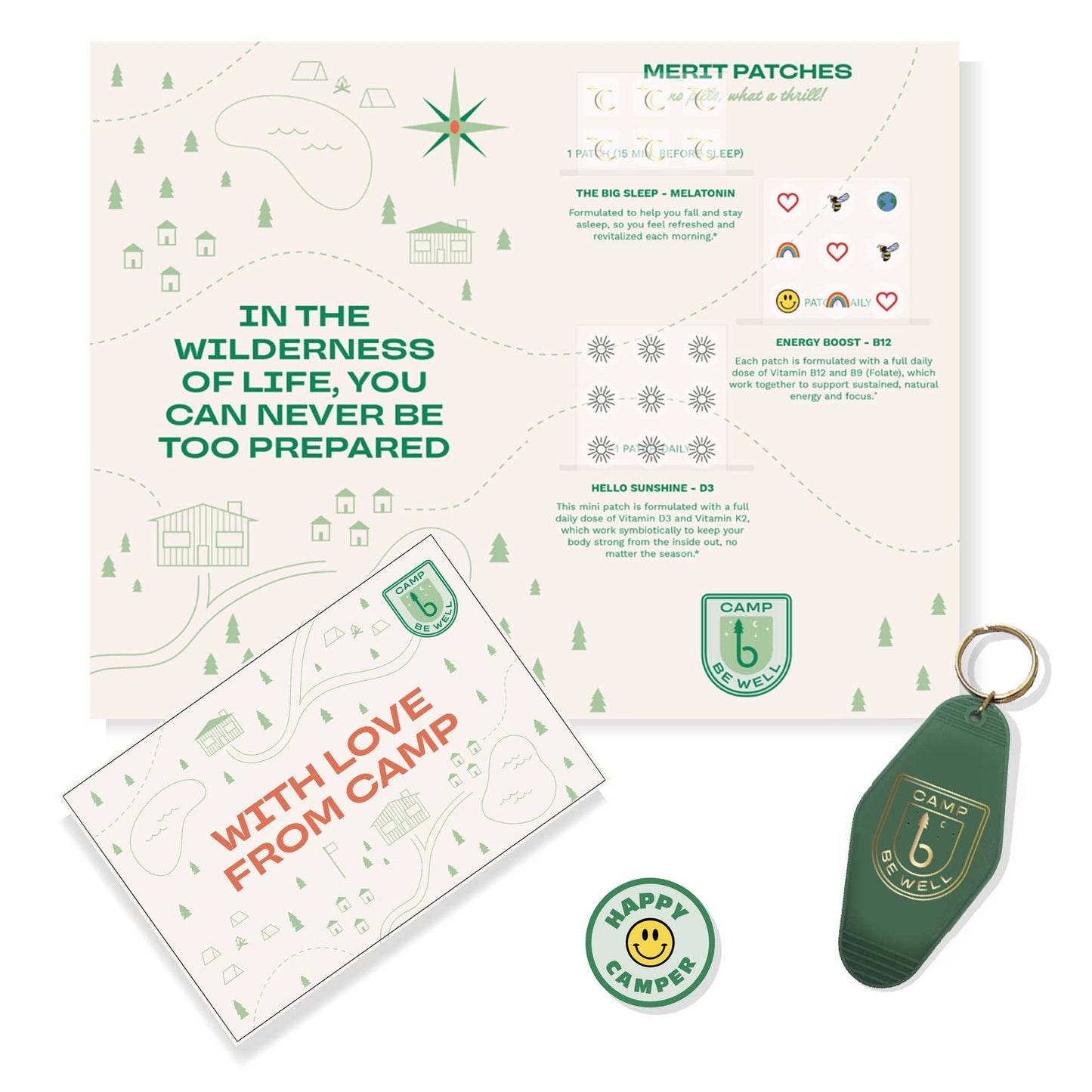 CAMP BE WELL Wellness Survival Kit