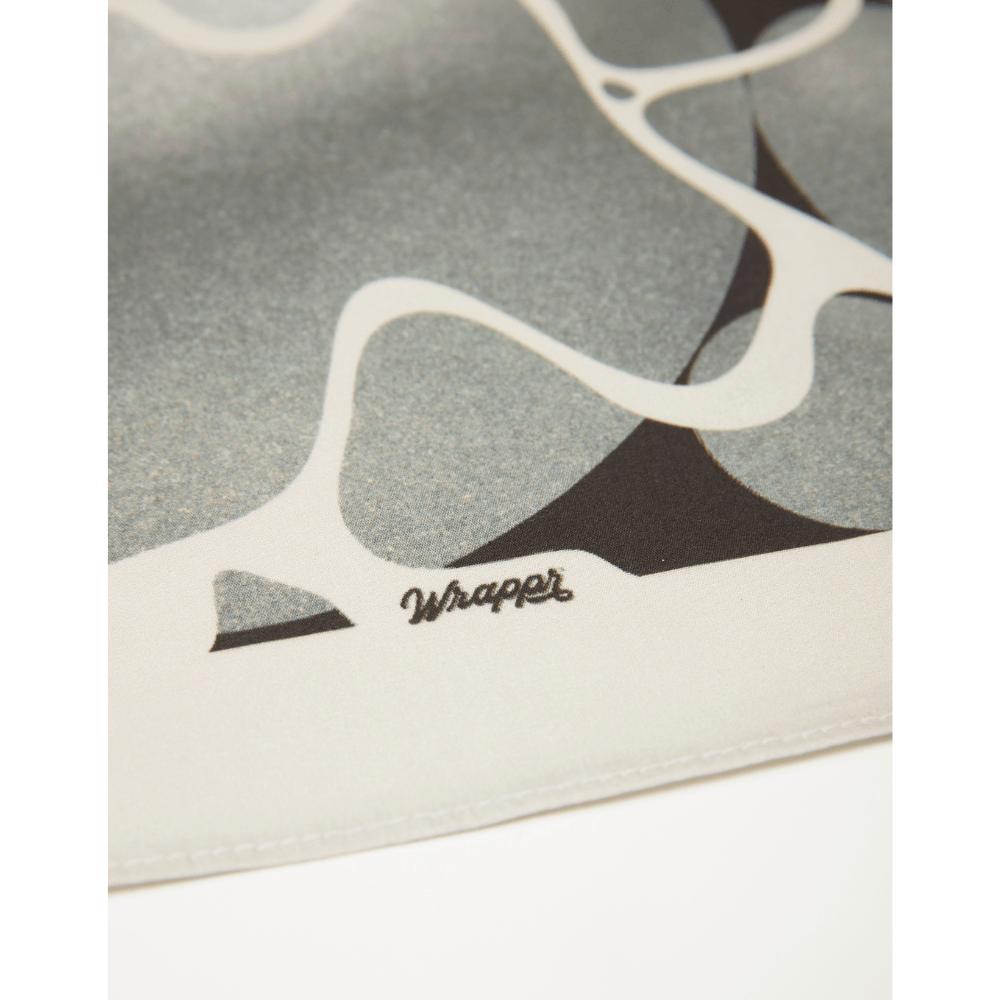 Below | 18" Mulberry Silk Furoshiki Wrap