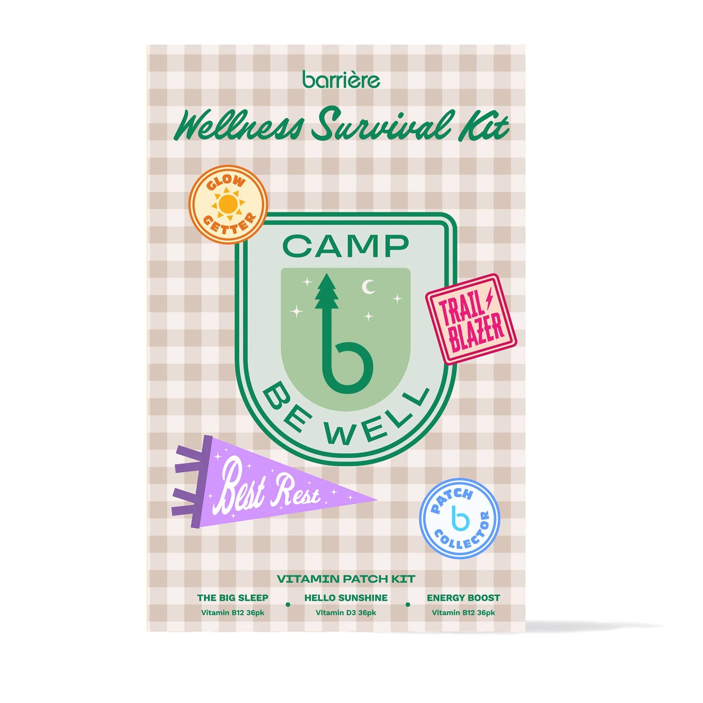 CAMP BE WELL Wellness Survival Kit
