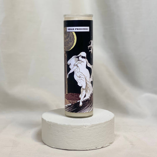 The High Priestess Ritual Altar Candle