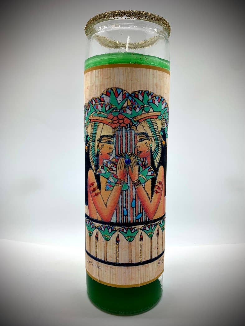 Egyptian Sisters Intention Candle