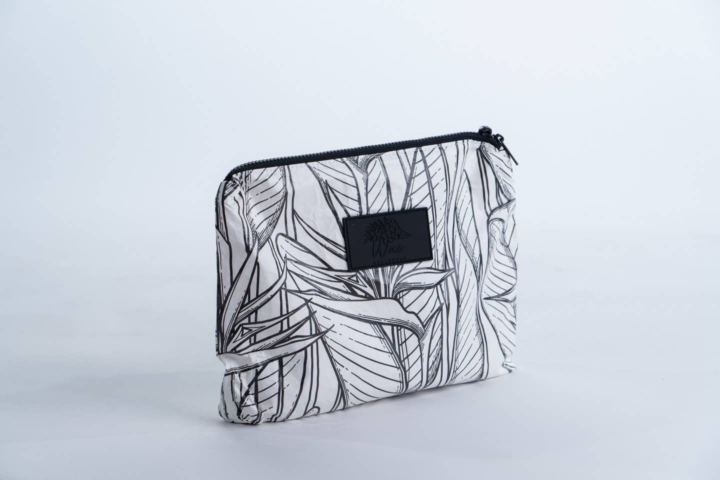 Wai Elements Wet Bag: White Palm Midi Bag