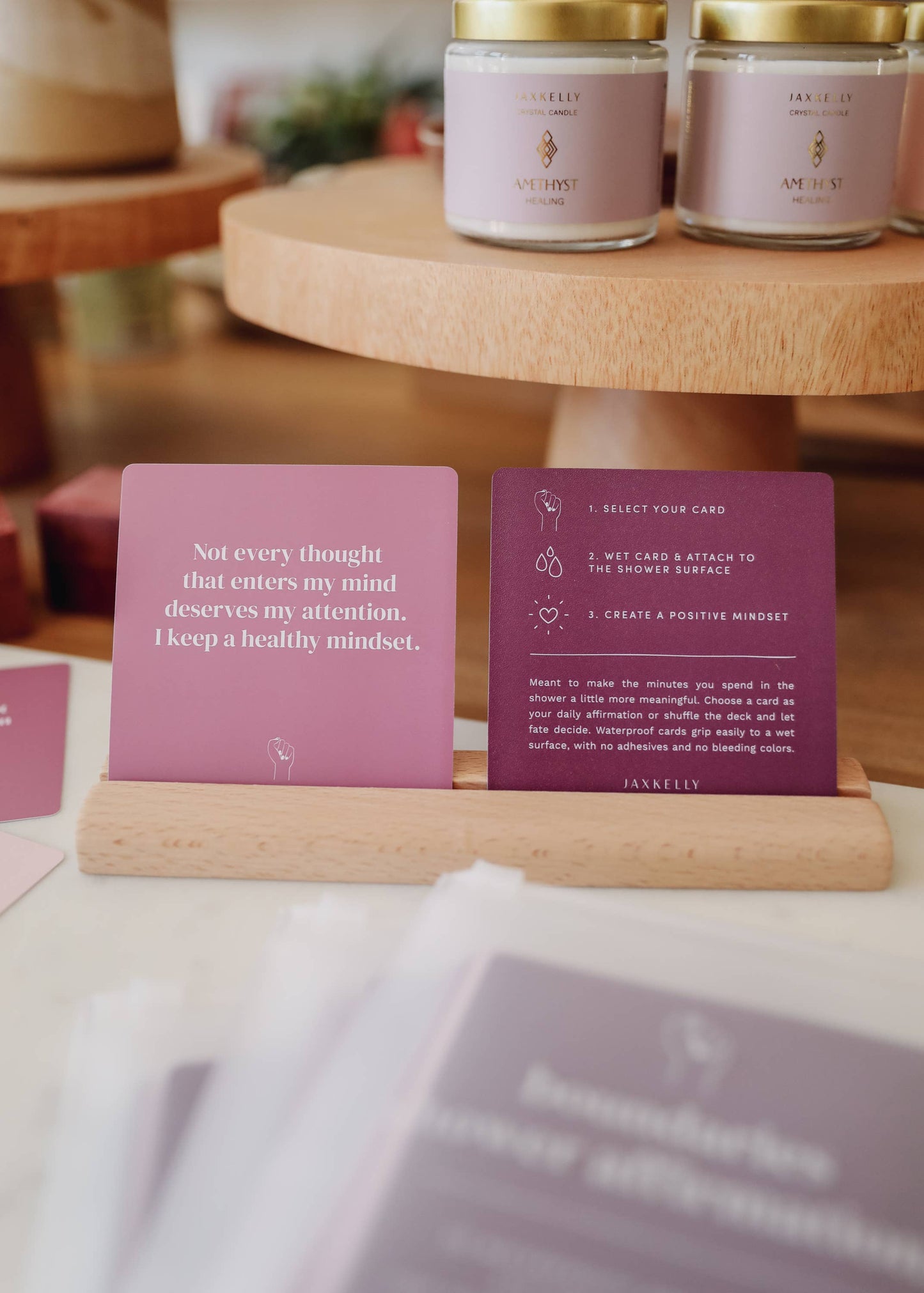 Boundaries Shower Affirmation™  Cards