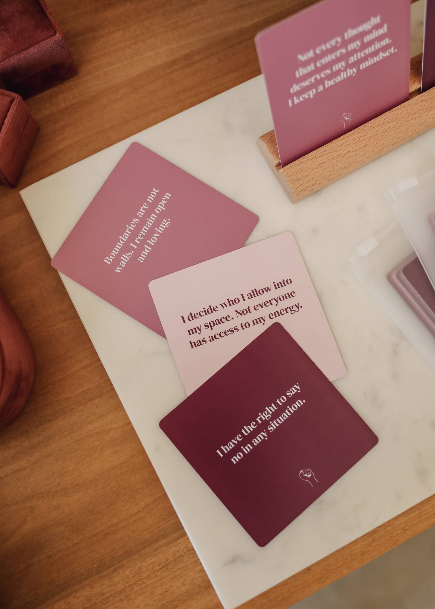 Boundaries Shower Affirmation™  Cards