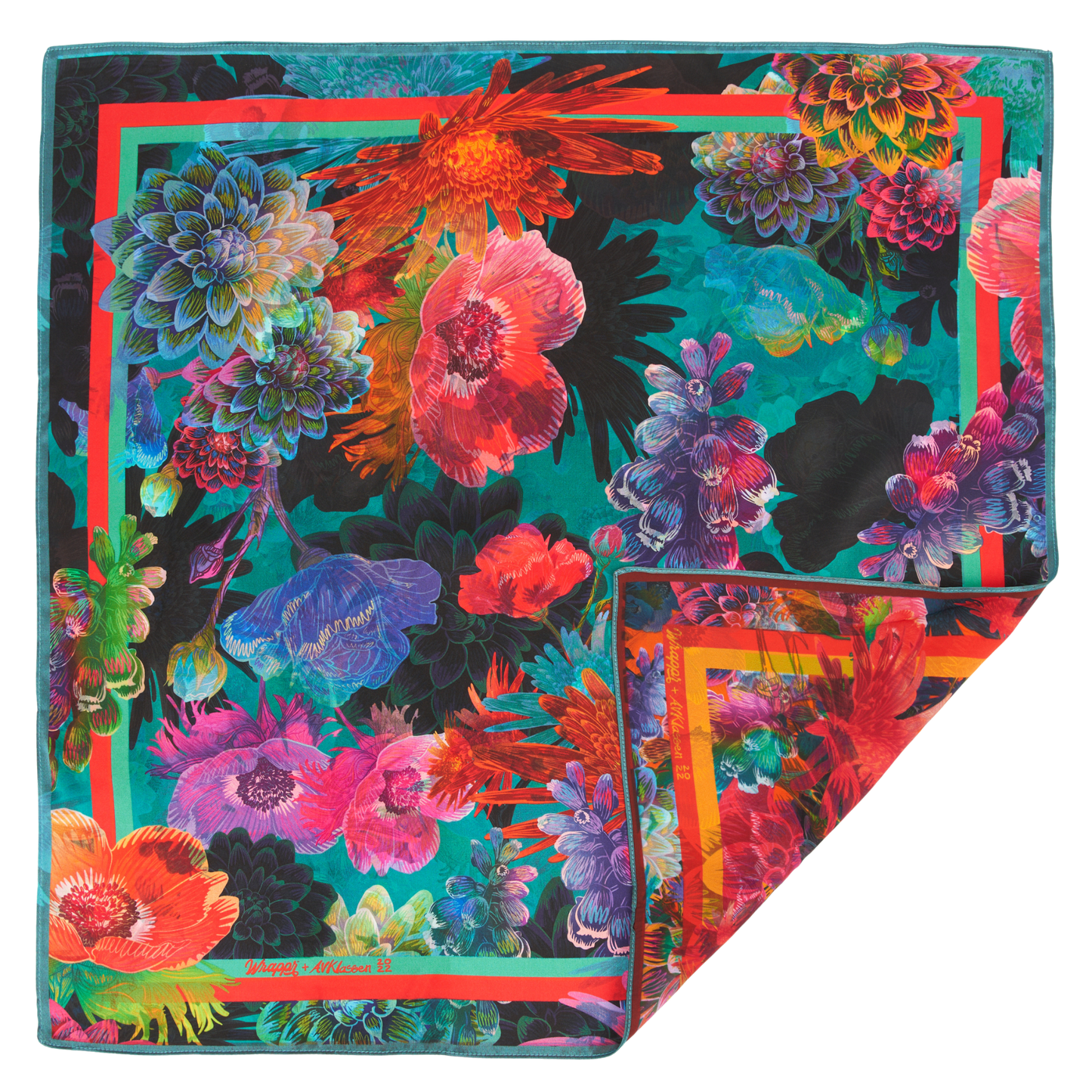 Daisy | Medium Mulberry Silk Furoshiki Wrap