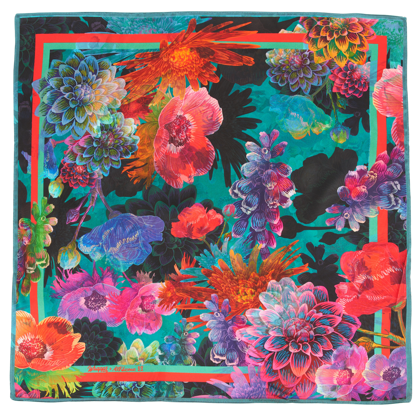 Daisy | Medium Mulberry Silk Furoshiki Wrap