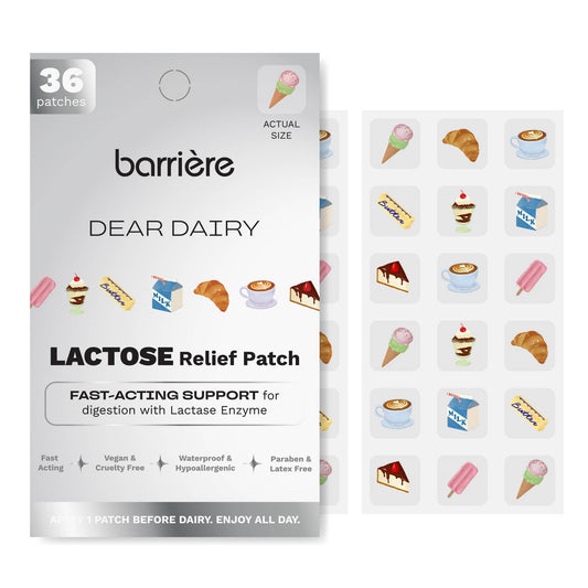 Barriere DEAR DAIRY Lactose Relief Patch 36pk