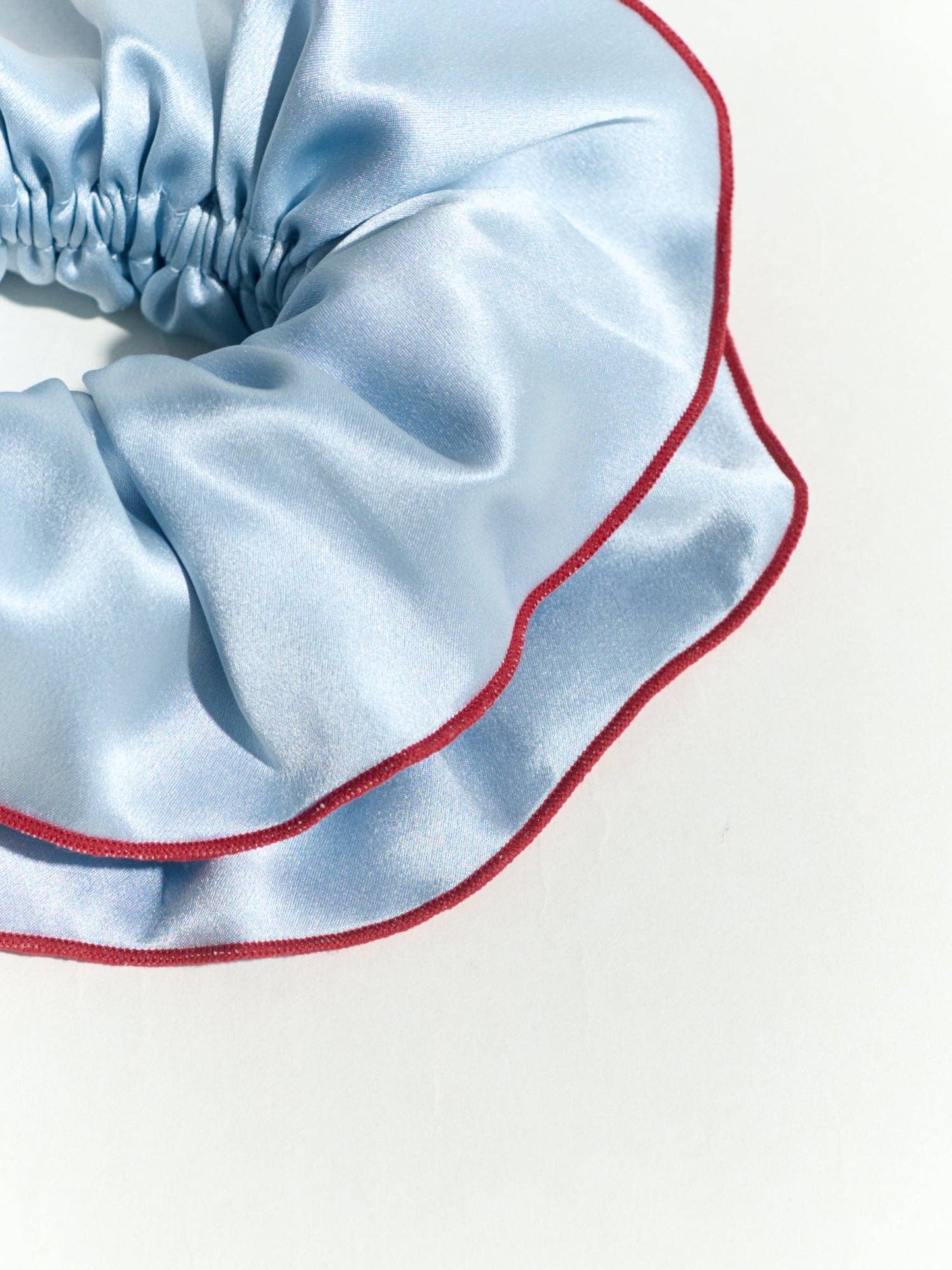 "Maxi Flower" Double-Layer Oversized Silk Scrunchie