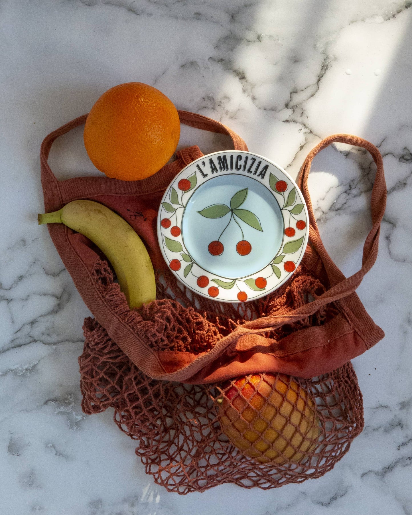 L'AMICIZIA: Italian Porcelain Plate