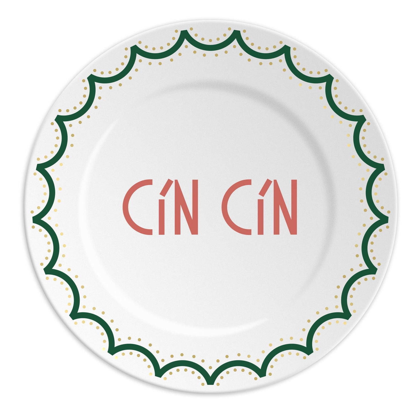 CIN CIN: Italian Porcelain Plate