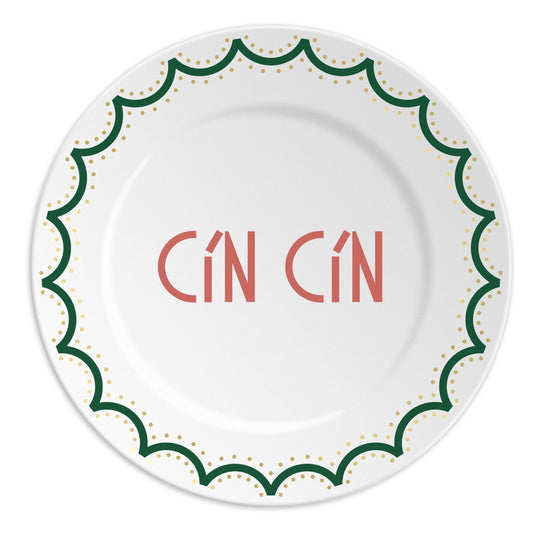 CIN CIN: Italian Porcelain Plate