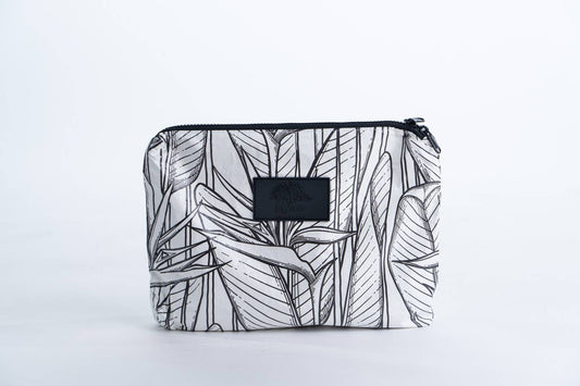 Wai Elements Wet Bag: White Palm Midi Bag