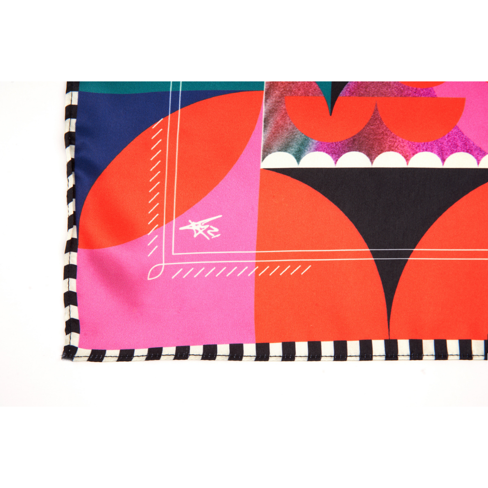 Chalice | Small Mulberry Silk Furoshiki Wrap