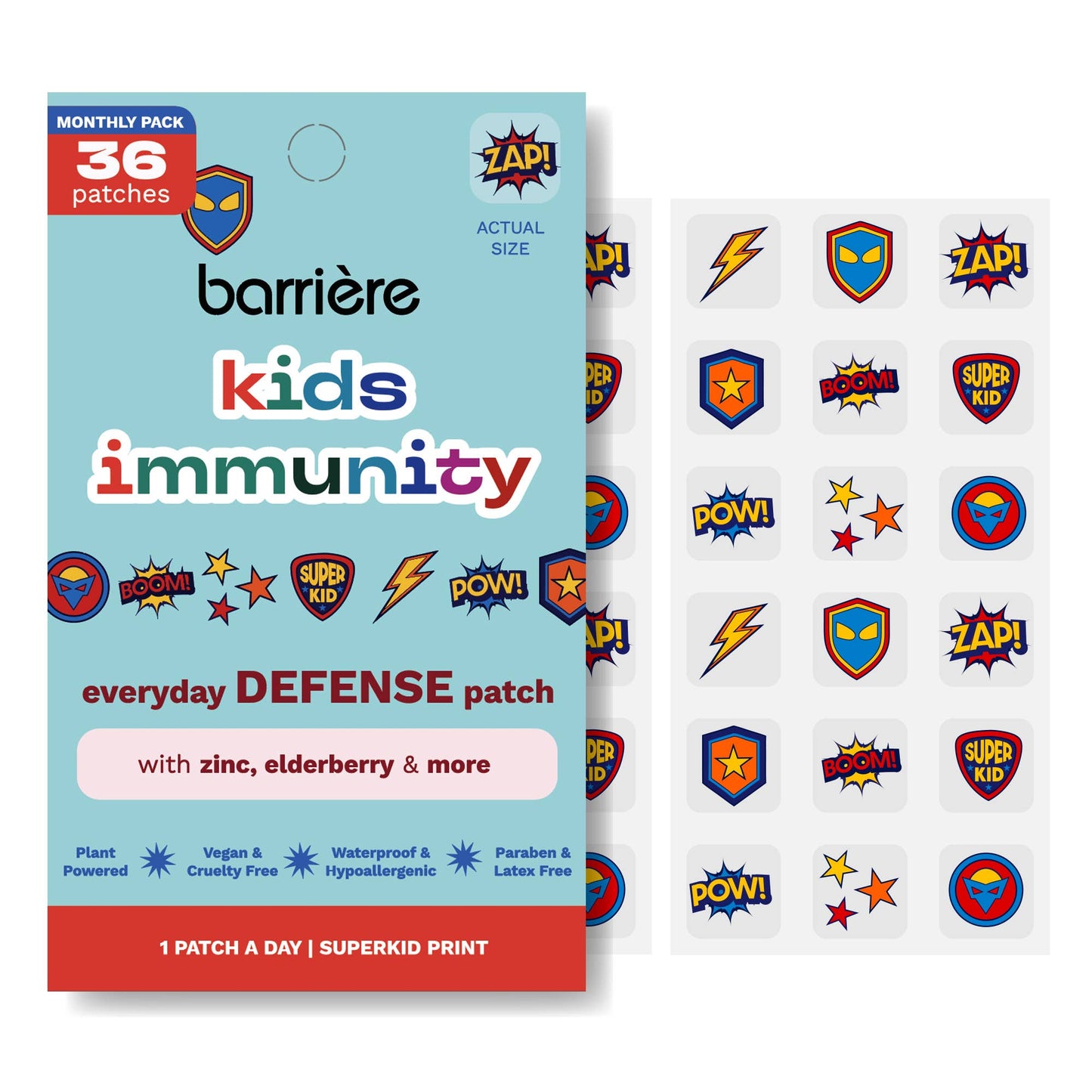 KIDS IMMUNITY PATCH - SUPERKID