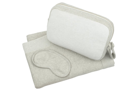 Throw Blanket & Eye Mask Travel Set