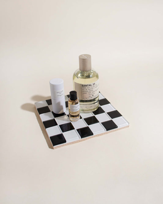 Glass Tile Decorative Tray